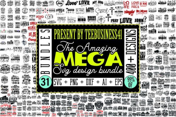 Amazing Mega SVG Design Bundle