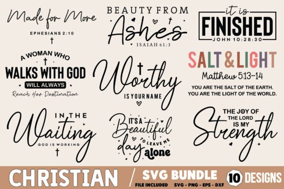 Christian SVG PNG Bundle Review