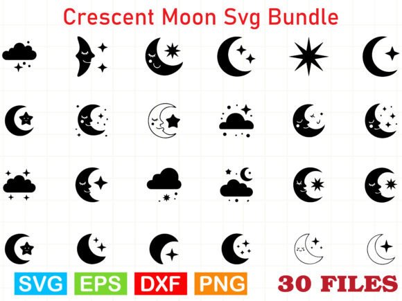 Crescent Moon Svg Bundle Review