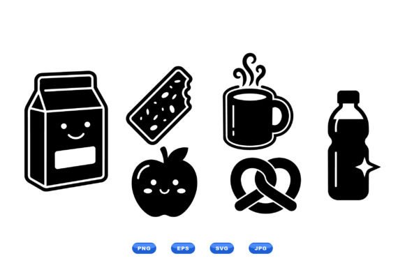Cute Snack Icon SVG Pack Review
