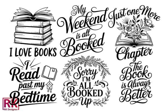 Funny Bookworm Svg Bundle