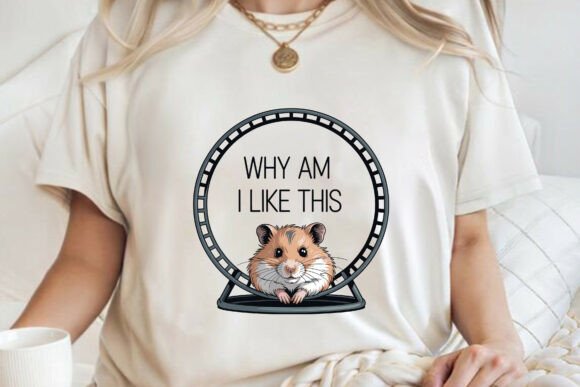 Funny Sarcastic Hamster Saying T-shirt