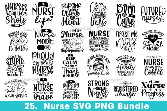 Nurse Svg Png Bundle Review
