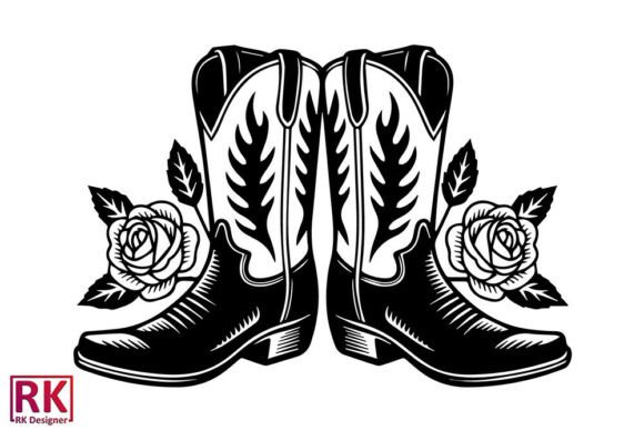 Review: Cowboy Cowgirl Boots SVG